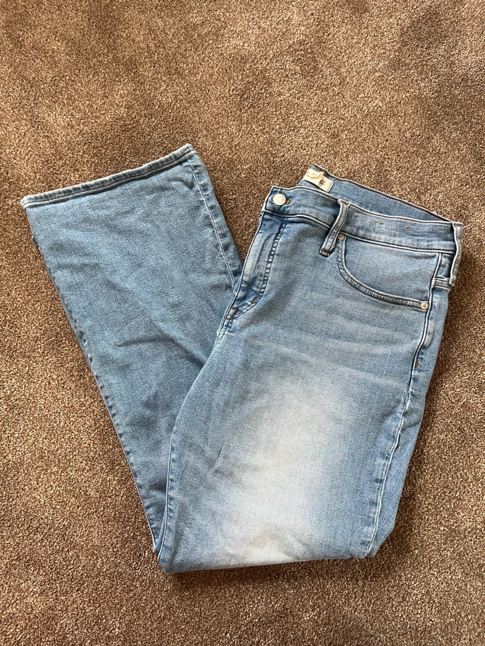 Madewell Mid Rise Kick Out Jeans